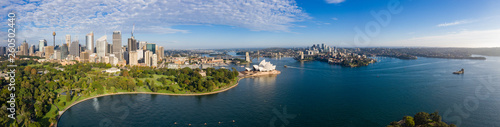 Unique panoramic view of the beautiful city of Sydney, Australia © Michael Evans
