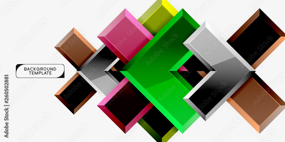 Glossy arrows background Glossy arrows background