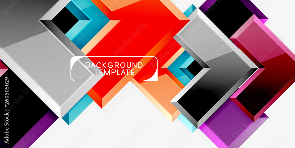 Abstract arrows composition background Abstract arrows composition background