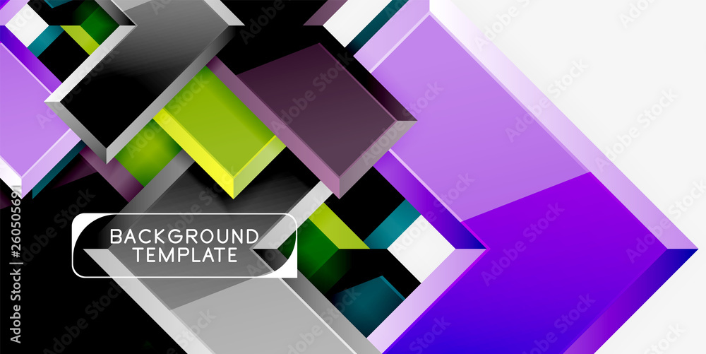 Glossy modern geometric background, abstract arrows composition Glossy modern geometric background, abstract arrows composition