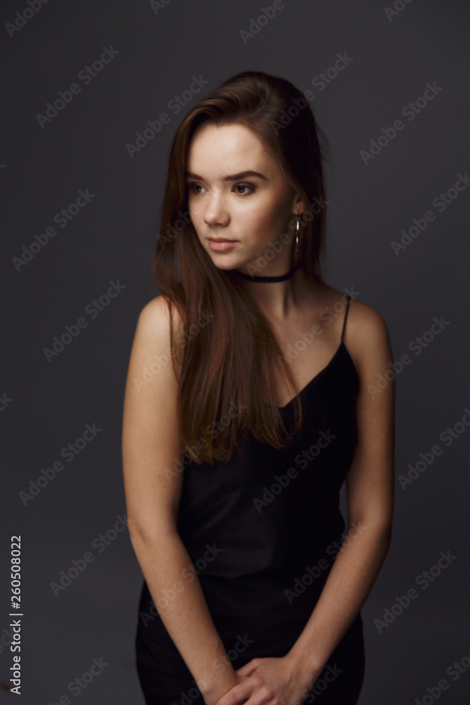 Beauty portrait of female Beauty portrait of female