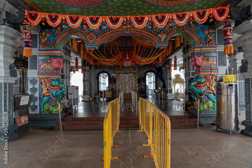 Interior of Sri Srinivasa Perumal Temple, Singapore photo