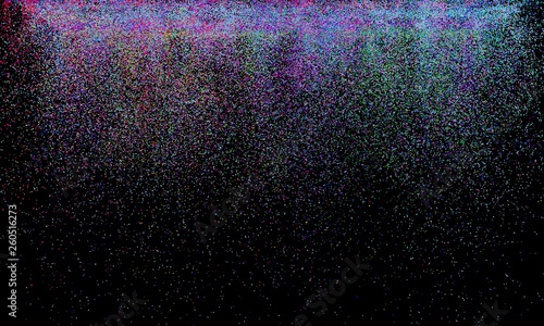 Falling particles on black ...