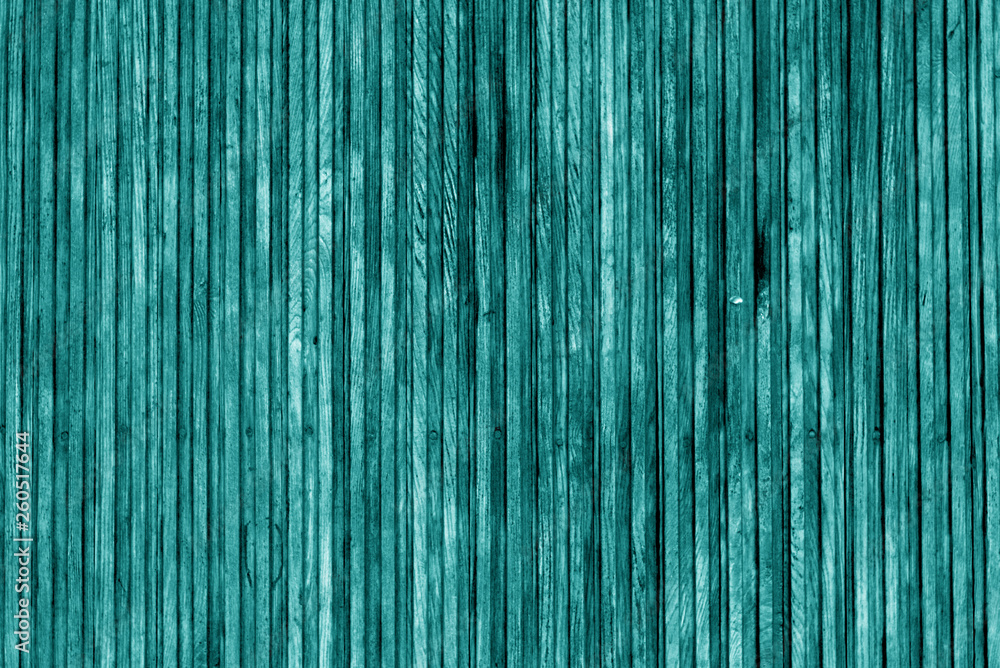 Decorative wooden surface in cyan tone. Decorative wooden surface in cyan tone.