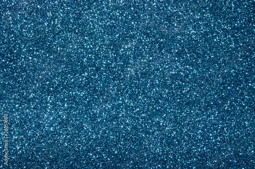 Blue stars, dust, particles background. Deep space, universe texture, cosmos illustration. 