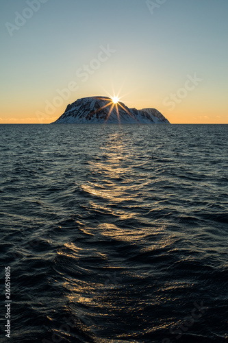 Icy seascapes of Arctic Ocean.