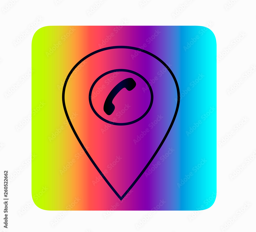 Icon geolocation, location. Neon button for web site isolated. Blue geolocation icon. Icon geolocation, location. Neon button for web site isolated. Blue geolocation icon.