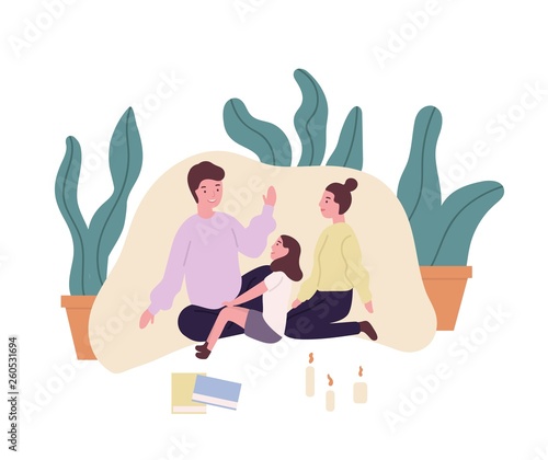 Loving family