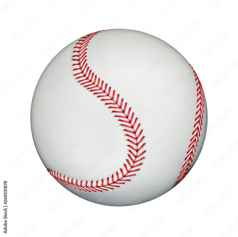 Baseball isolated on white with clipping path Baseball isolated on white with clipping path