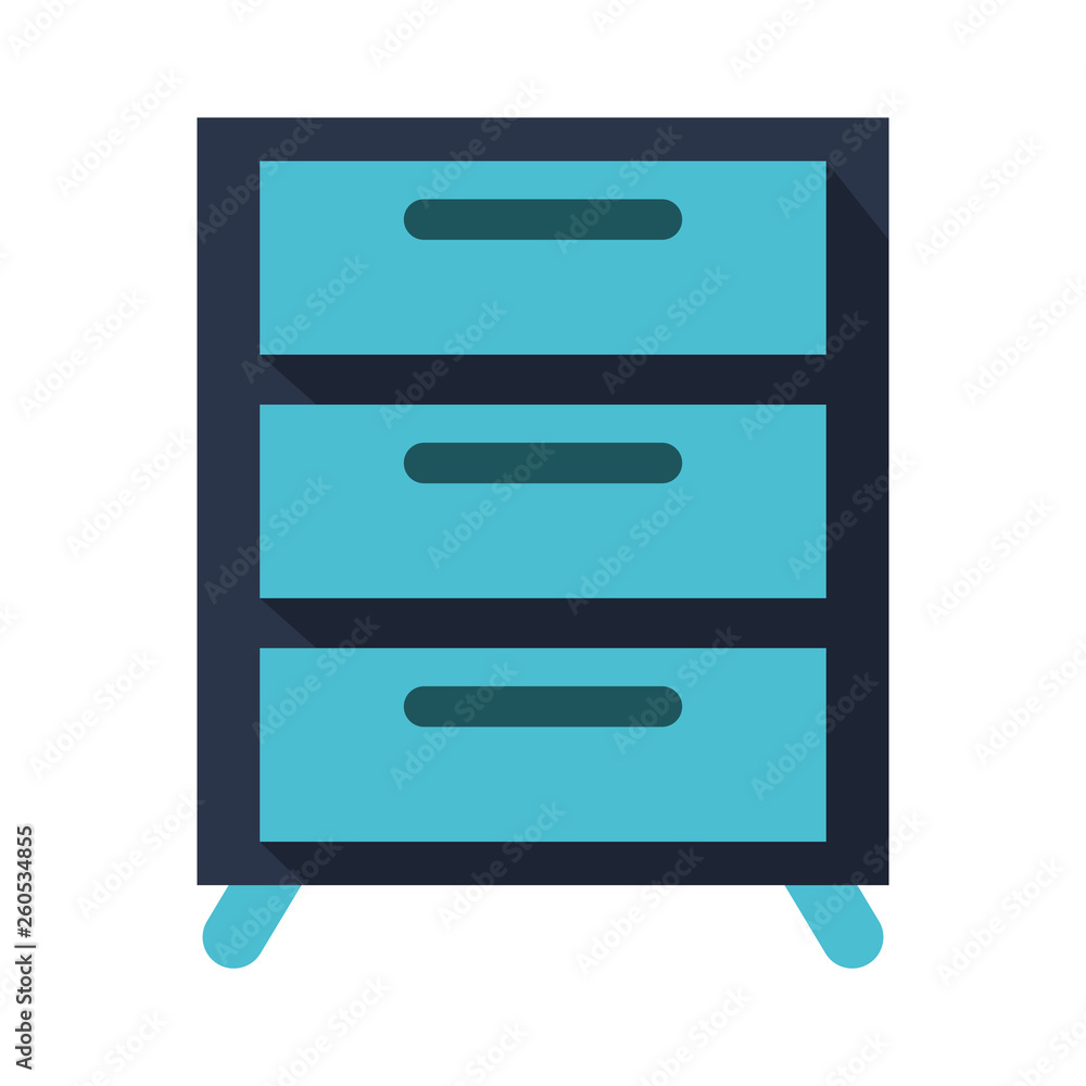 Office cabinet symbol isolated Office cabinet symbol isolated