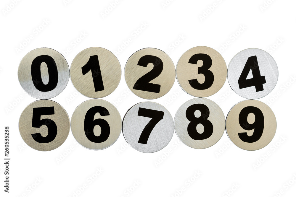 Set of metal numbers Set of metal numbers