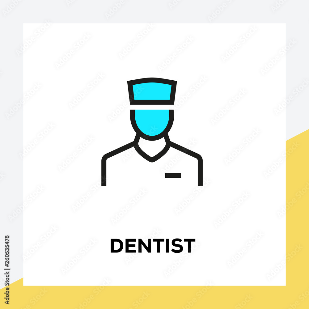 DENTIST LINE ICON SET DENTIST LINE ICON SET