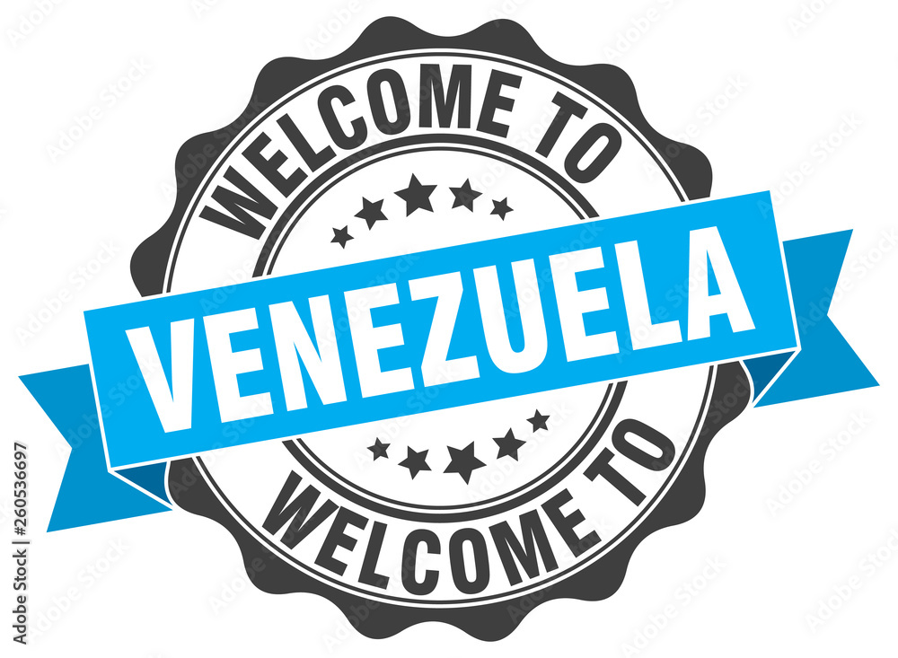 Venezuela round ribbon seal Venezuela round ribbon seal