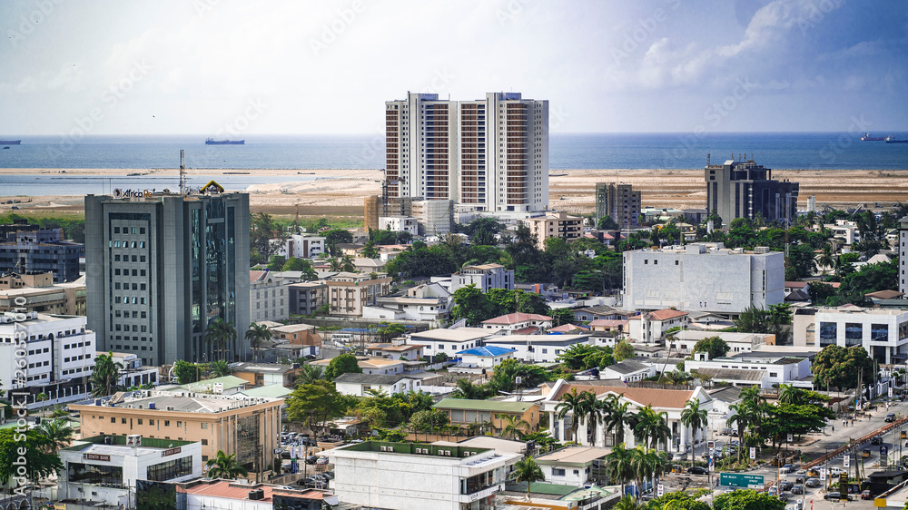 Fototapeta premium Widok Miasta Lagos