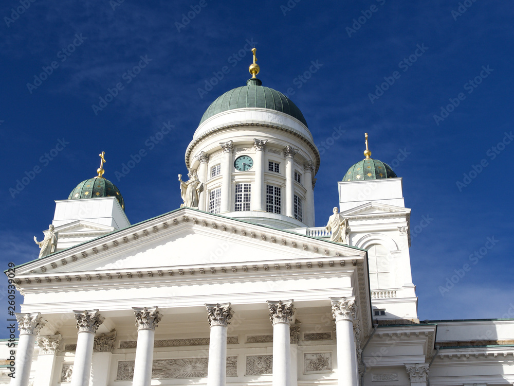 Helsinki Cathedral and Senate Square, The Most Popular landscapes and sightseeing places in Helsinki, Finland