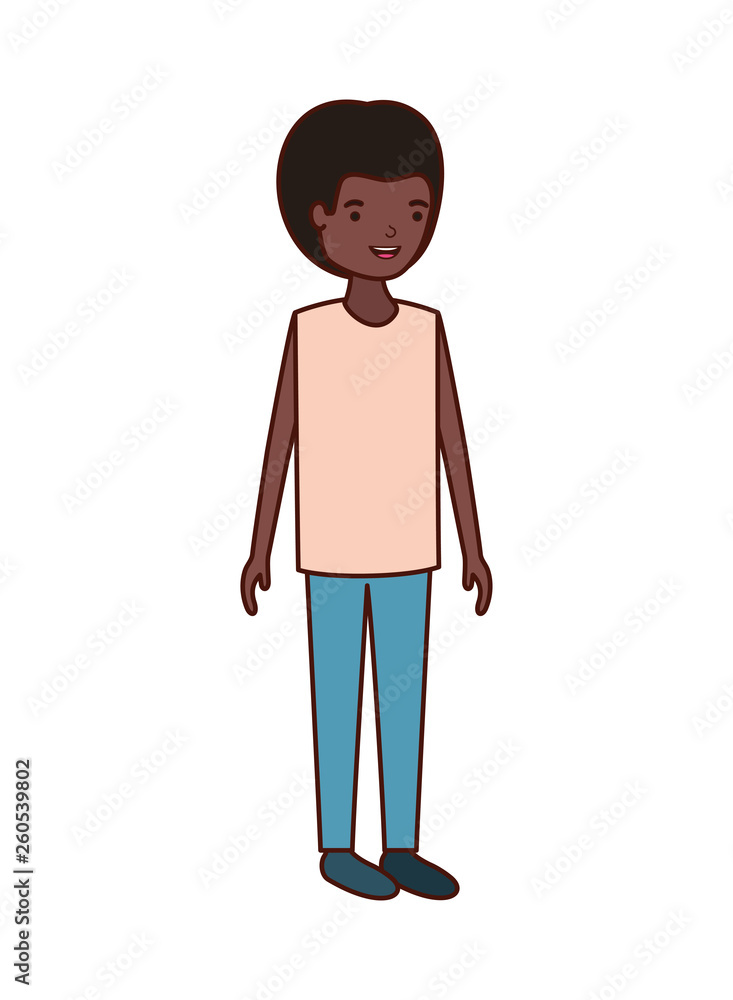 young man avatar character young man avatar character