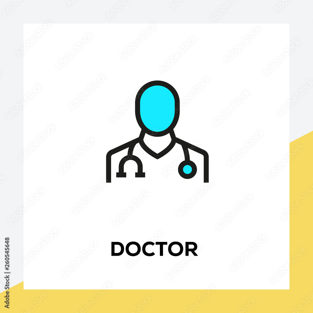 DOCTOR LINE ICON SET DOCTOR LINE ICON SET
