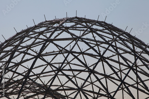 Futuristic dome details
