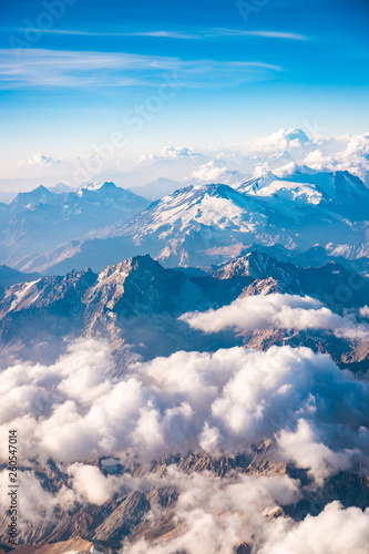 Aerial view of the Andes Mountains © Leonardo