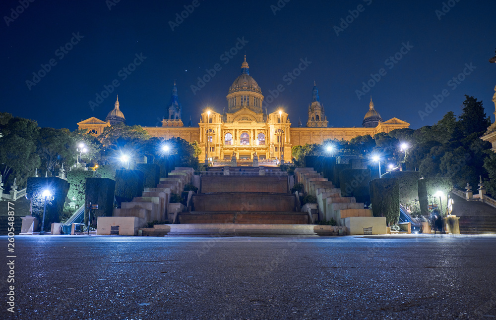 Obraz premium Museu Nacional d'Art de Catalunya in Barcelona