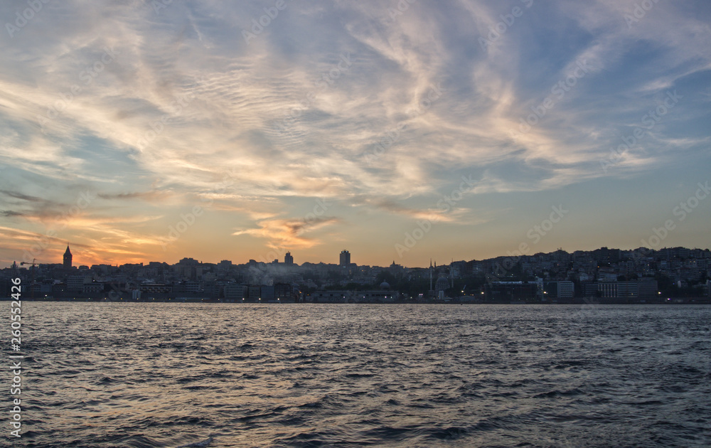 Sunset in Istanbul