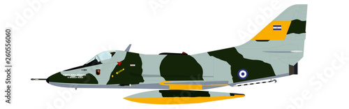 Argentina A-4 Skyhawk Malvinas/ Falklands war (ID: 260556060)
