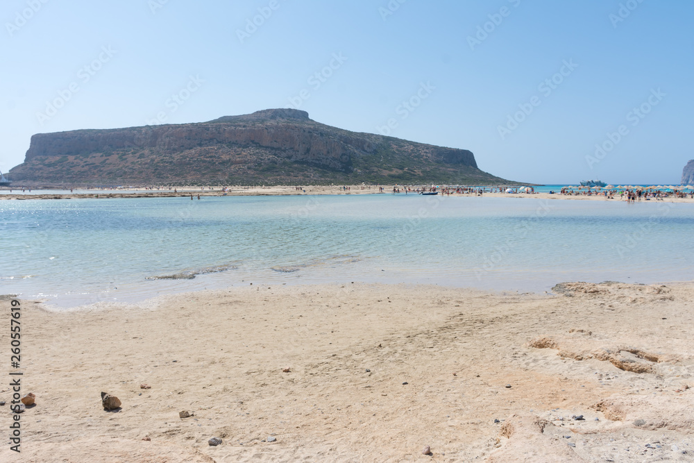 Crete. The Lagoon Of Balos.