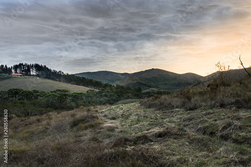 view of mountains