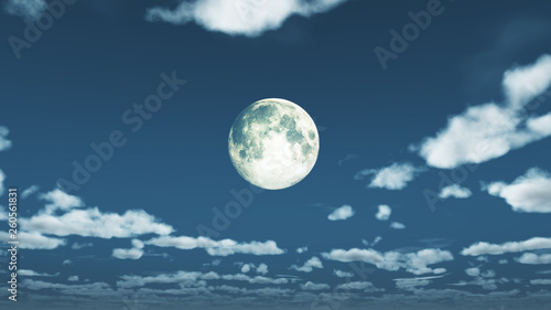 moon night sky