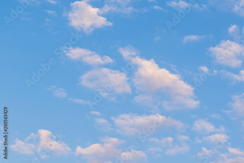 blue sky white clouds