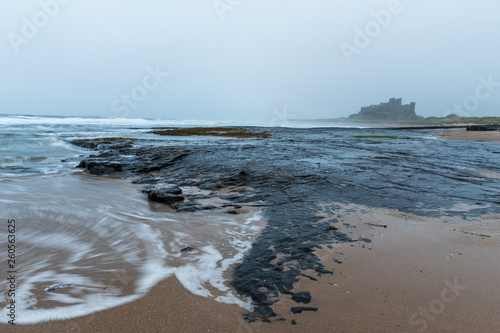 Bamburgh Castle on the Northumberland coast. © chris2766