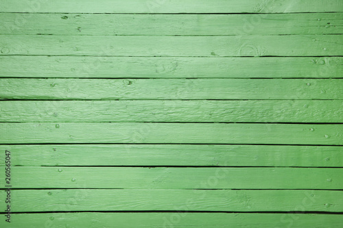 Wallpaper Mural Green wooden texture background Torontodigital.ca