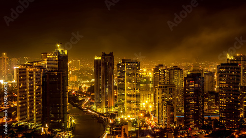 Skyline of Manila at dusk © Spectral-Design