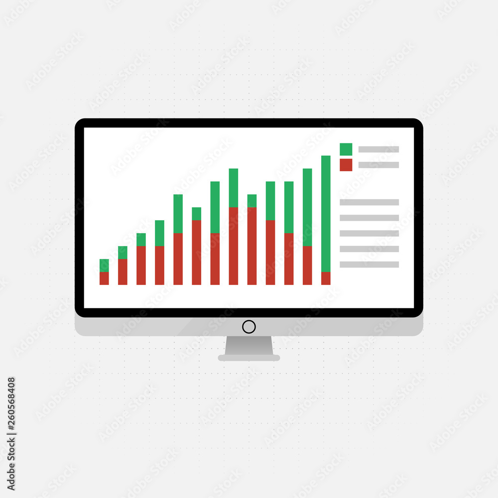 Vector icons and signs for the management and marketing concept of infographic of big data analysis and financial business information research. Digital diagram and graphs of color illustration Vector icons and signs for the management and marketing concept of infographic of big data analysis and financial business information research. Digital diagram and graphs of color illustration