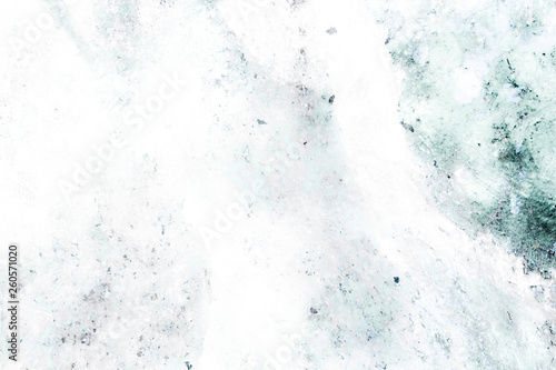 Marble texture. White, light gray, green colors. High quality print.