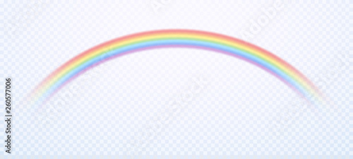 Fotografie, Obraz Realistic rainbow