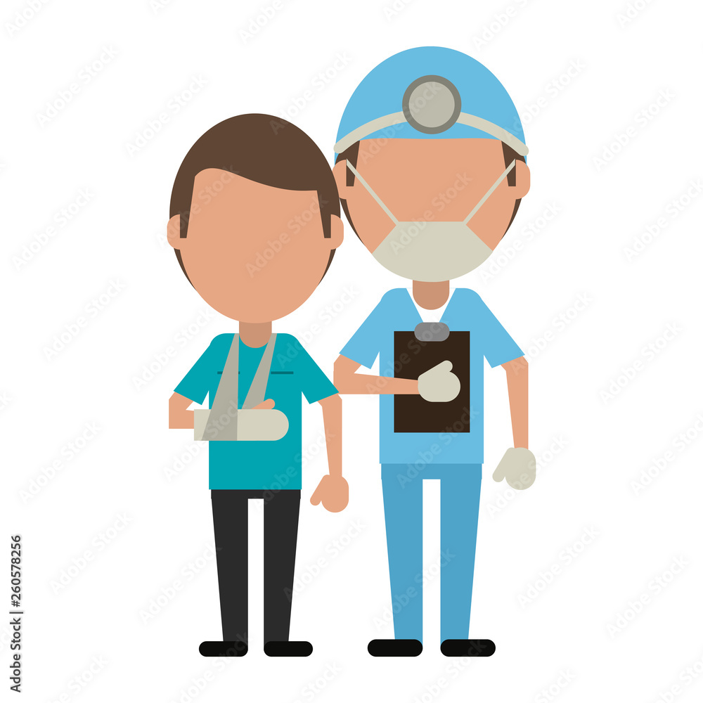 Medical teamwork avatar