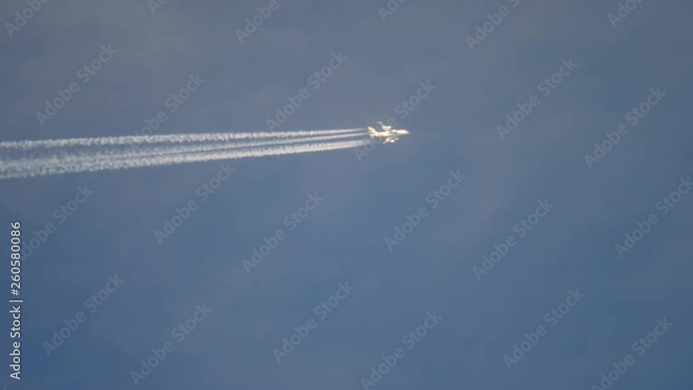 Airliner flying high Airliner flying high