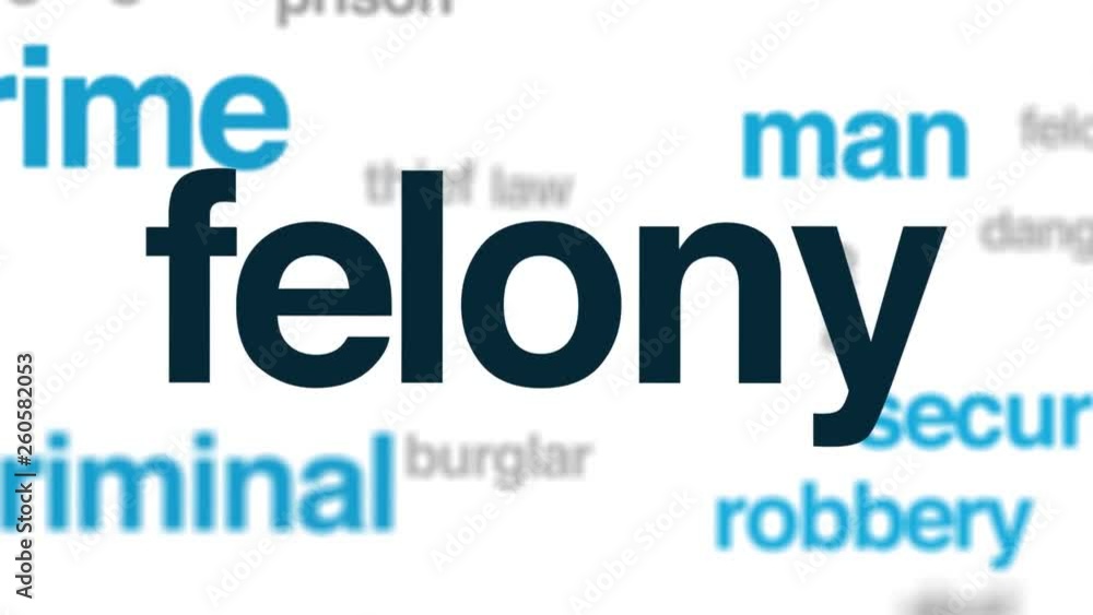 Felony animated word cloud. Kinetic typography. Felony animated word cloud. Kinetic typography.