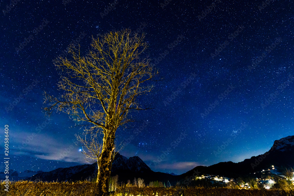 Naklejka premium Sternenhimmel