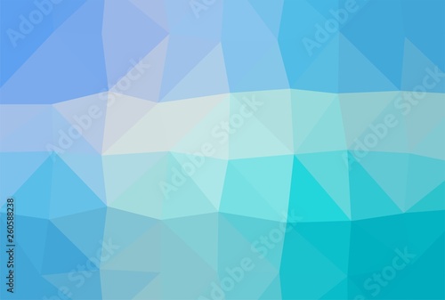 Fototapeta Naklejka Na Ścianę i Meble -  Geometric blue color shades abstract texture background, Illustration