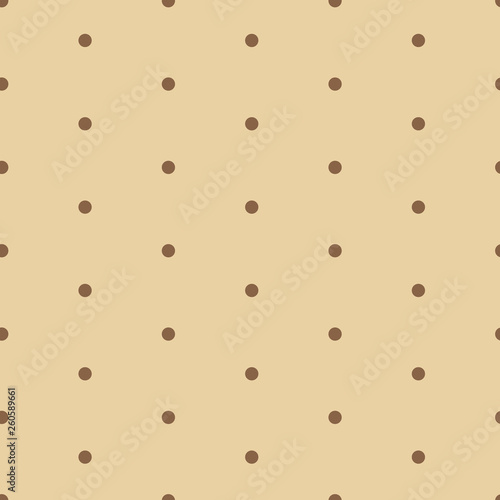 Seamless vector polka dot pattern. Design for wallpaper, fabric, textile, wrapping. Simple background