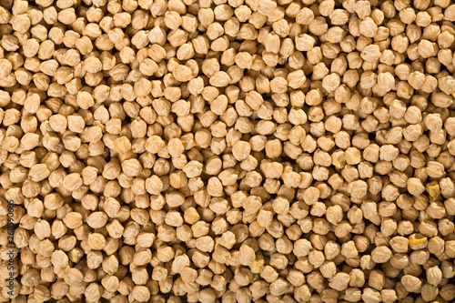 Chickpeas as background