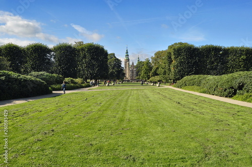 Canvas Print Rosenborg Castle in Copenhagen, Denmark