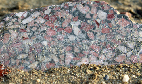 stone from granite crumb
