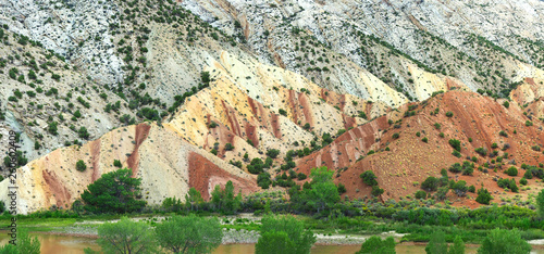 Beautiful Sand Hill Formations in Dinosaur National Monument