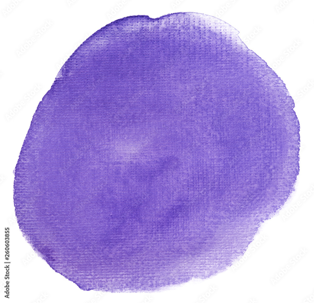 Watercolor stain on white background isolated. Element with paint and watercolor paper texture. Background for design of postcards and print. Watercolor stain on white background isolated. Element with paint and watercolor paper texture. Background for design of postcards and print.