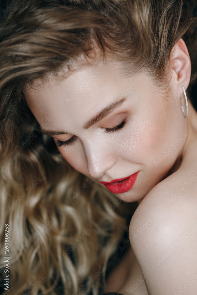 Fashion Model Make-up Studio Art Shot Portrait Fashion Model Make-up Studio Art Shot Portrait