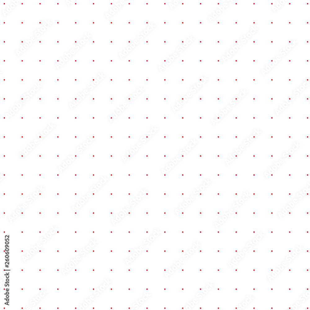 Red dots on white background Red dots on white background