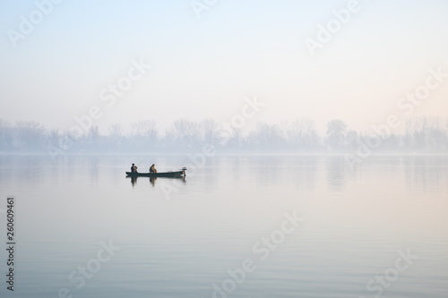 fishing in the lake © Dejan